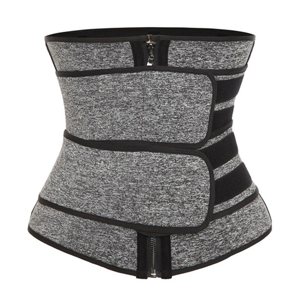 Free Size Waist Trainer Shaper Belt Slimming Tummy Wrap Belt Resistance Bands US