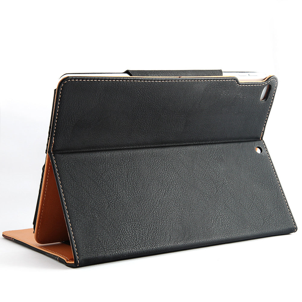 Soft Leather Stand Folio Wallet Smart Cover Case for Ipad 9.7 Inch 2017 5Th Gen