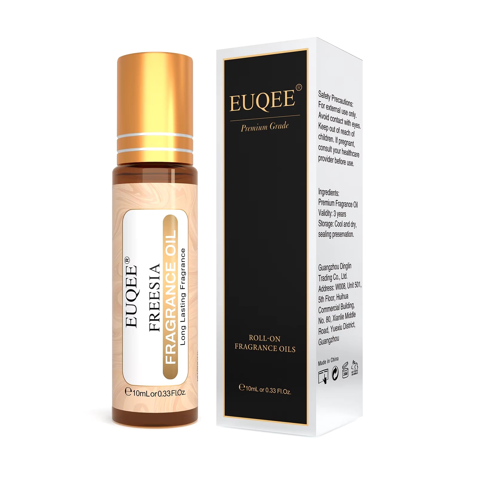 10Ml Roller Smear Fragrance Oil for Women Fresh Line Coconut Vanilla Angel for Aromatherapy,Diy Soap,Candle Making - soblessed95.store