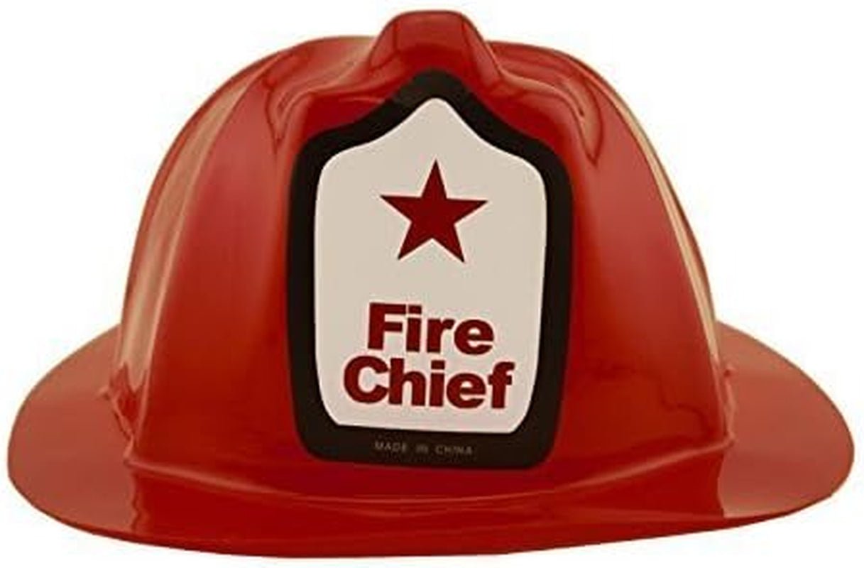 12 Pcs Firefighter Chief Soft Plastic Hat Party Favor - soblessed95.store