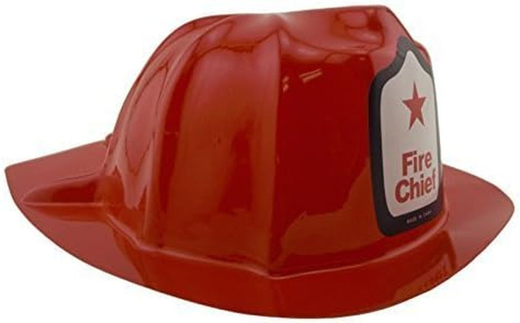 12 Pcs Firefighter Chief Soft Plastic Hat Party Favor - soblessed95.store