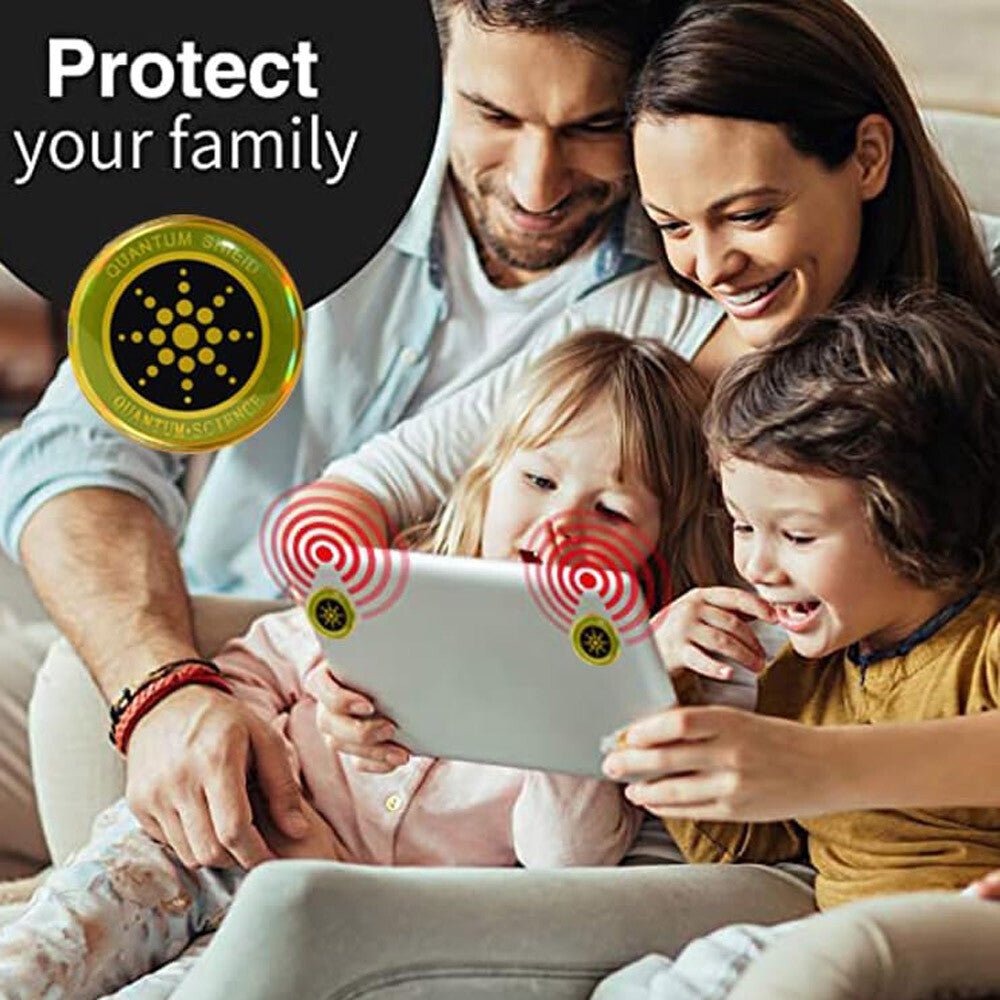 12PCS Radiation Protection Sticker Smartphone Tablet Laptop 5G Wi - Fi EF RF EMF - soblessed95.store