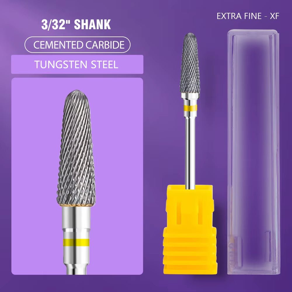 1Pc Nail Drill Bit Rotate Burr Milling Nail Cutter Bits Electric Drill Machine for Manicure Pedicure Tools - soblessed95.store