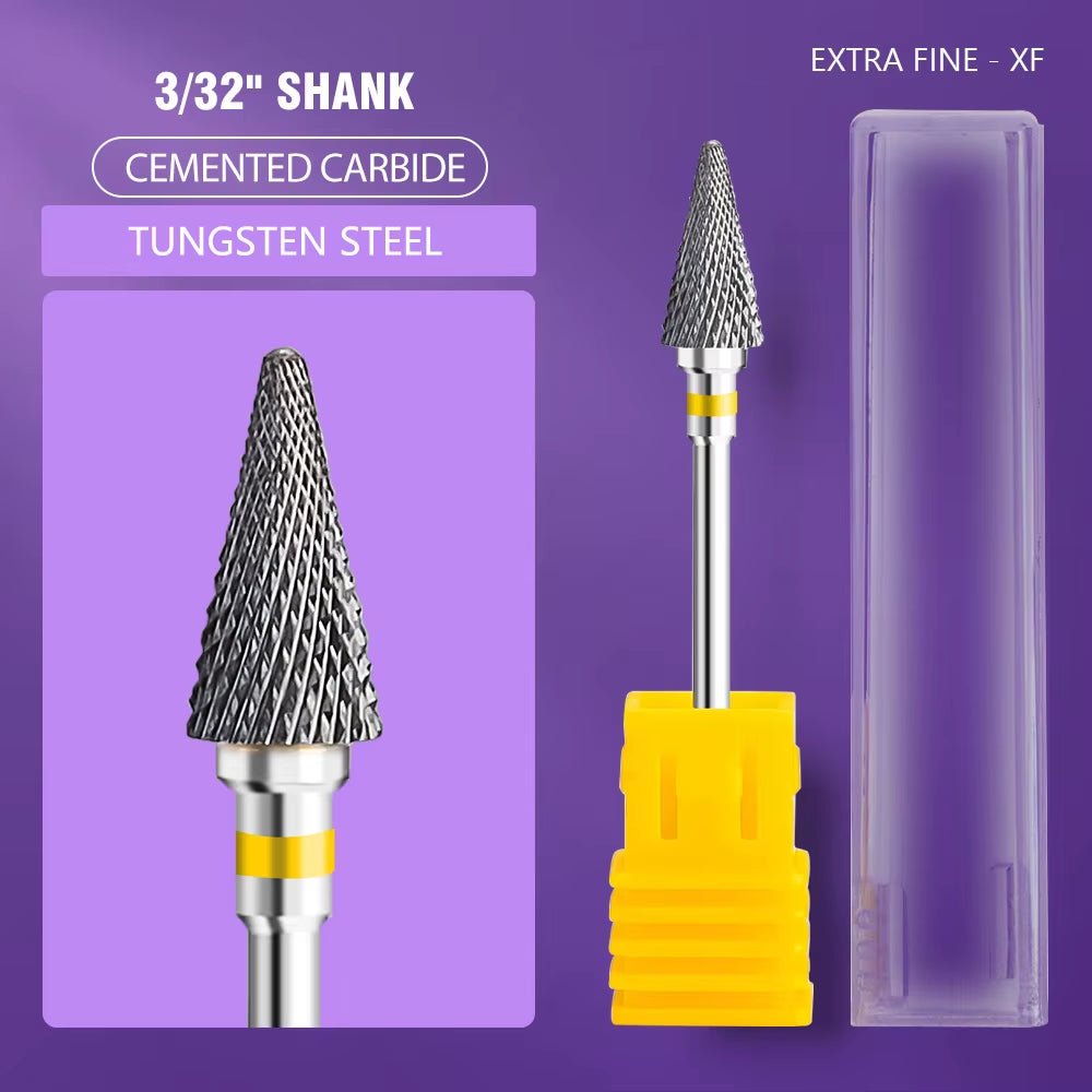 1Pc Nail Drill Bit Rotate Burr Milling Nail Cutter Bits Electric Drill Machine for Manicure Pedicure Tools - soblessed95.store