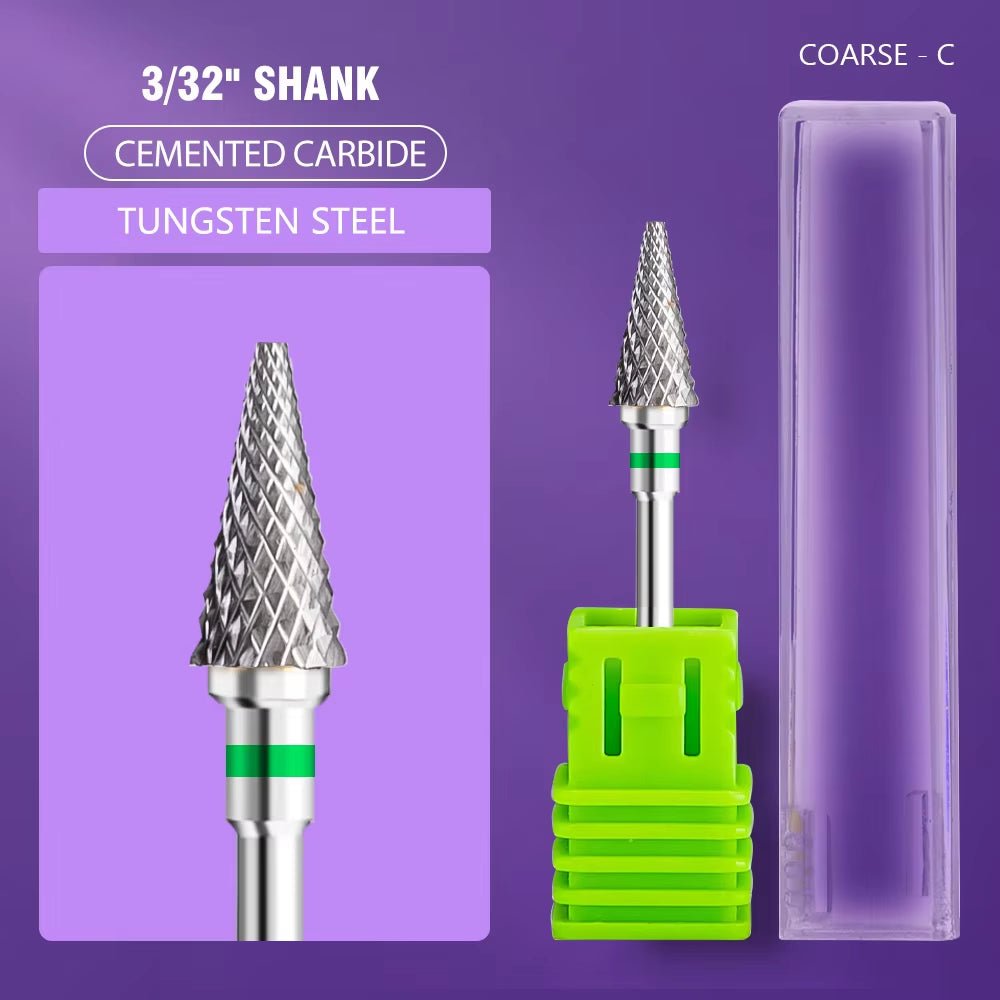 1Pc Nail Drill Bit Rotate Burr Milling Nail Cutter Bits Electric Drill Machine for Manicure Pedicure Tools - soblessed95.store