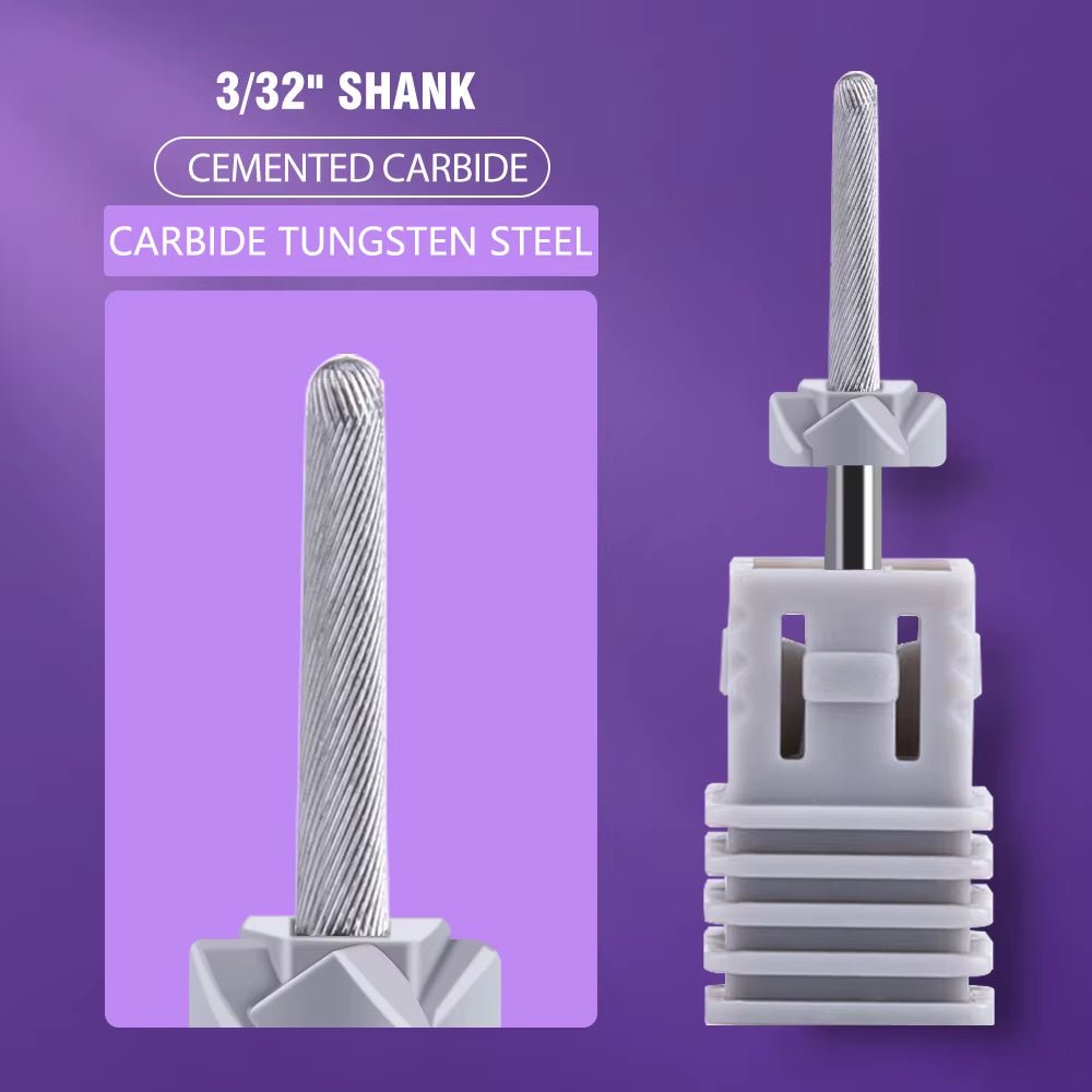 1Pc Nail Drill Bit Rotate Burr Milling Nail Cutter Bits Electric Drill Machine for Manicure Pedicure Tools - soblessed95.store