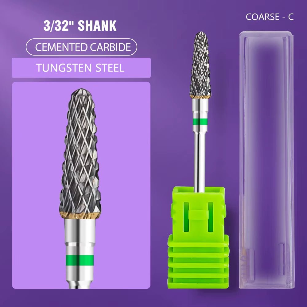 1Pc Nail Drill Bit Rotate Burr Milling Nail Cutter Bits Electric Drill Machine for Manicure Pedicure Tools - soblessed95.store