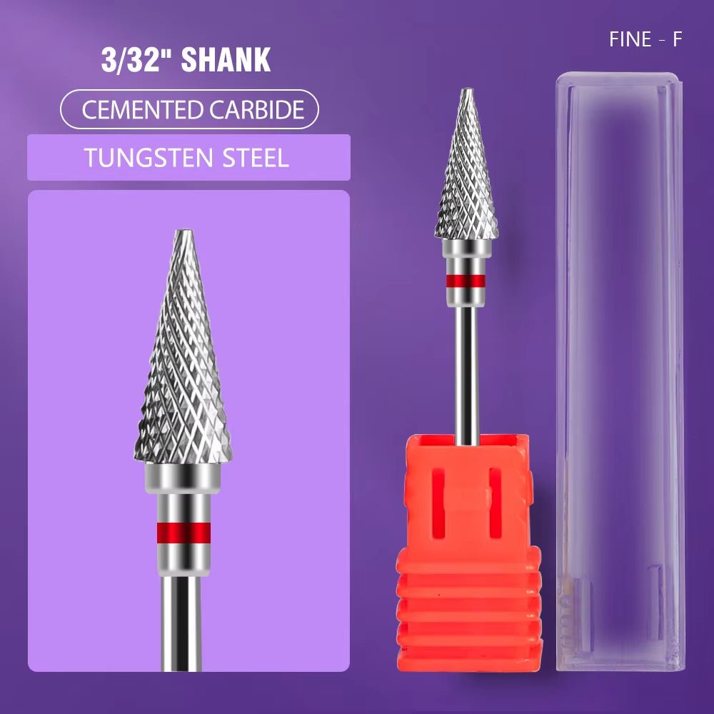 1Pc Nail Drill Bit Rotate Burr Milling Nail Cutter Bits Electric Drill Machine for Manicure Pedicure Tools - soblessed95.store