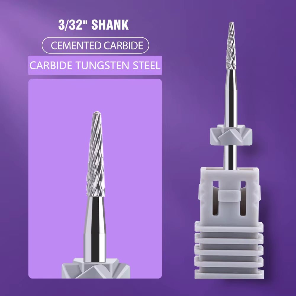 1Pc Nail Drill Bit Rotate Burr Milling Nail Cutter Bits Electric Drill Machine for Manicure Pedicure Tools - soblessed95.store