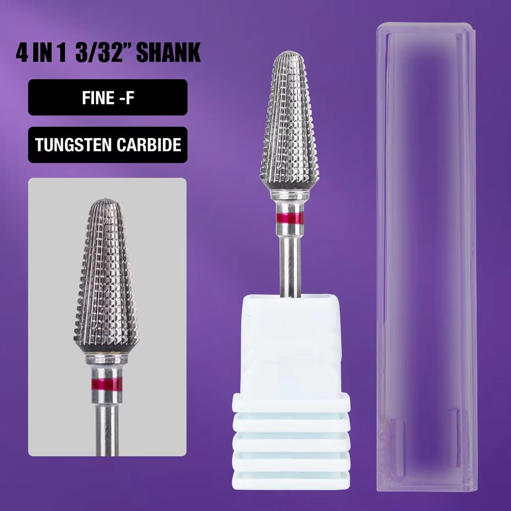 1Pc Nail Drill Bit Rotate Burr Milling Nail Cutter Bits Electric Drill Machine for Manicure Pedicure Tools - soblessed95.store