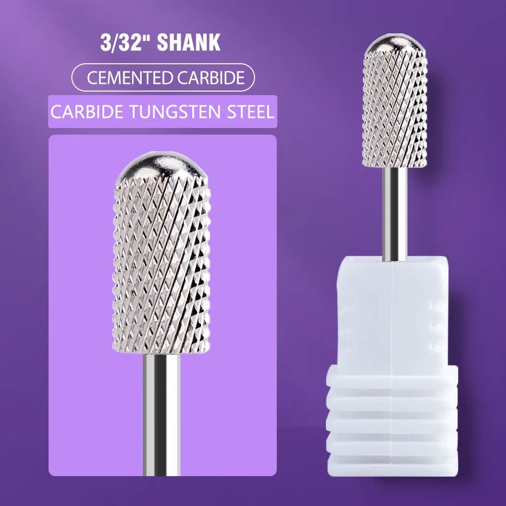 1Pc Nail Drill Bit Rotate Burr Milling Nail Cutter Bits Electric Drill Machine for Manicure Pedicure Tools - soblessed95.store