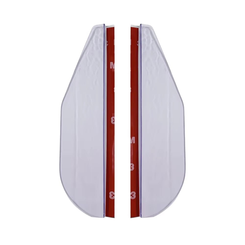 2PCS Car Rearview Mirror Rain Eyebrow Carbon Fiber Sun Visor Shade Cover Protector Clear Vision for Rain Car Mirror Accessories - soblessed95.store