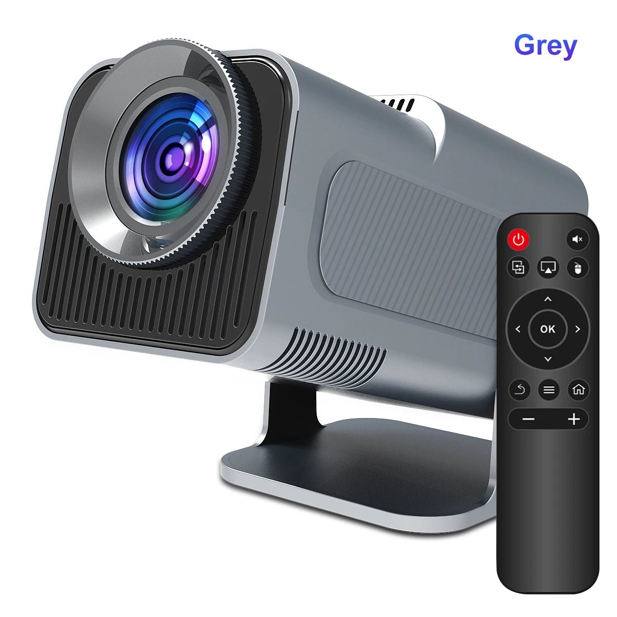 4K Android 11 Projector Native 1080P 390ANSI HY320 Dual Wifi6 BT5.0 1920*1080P Cinema Portable Projetor Upgrated HY300 - soblessed95.store