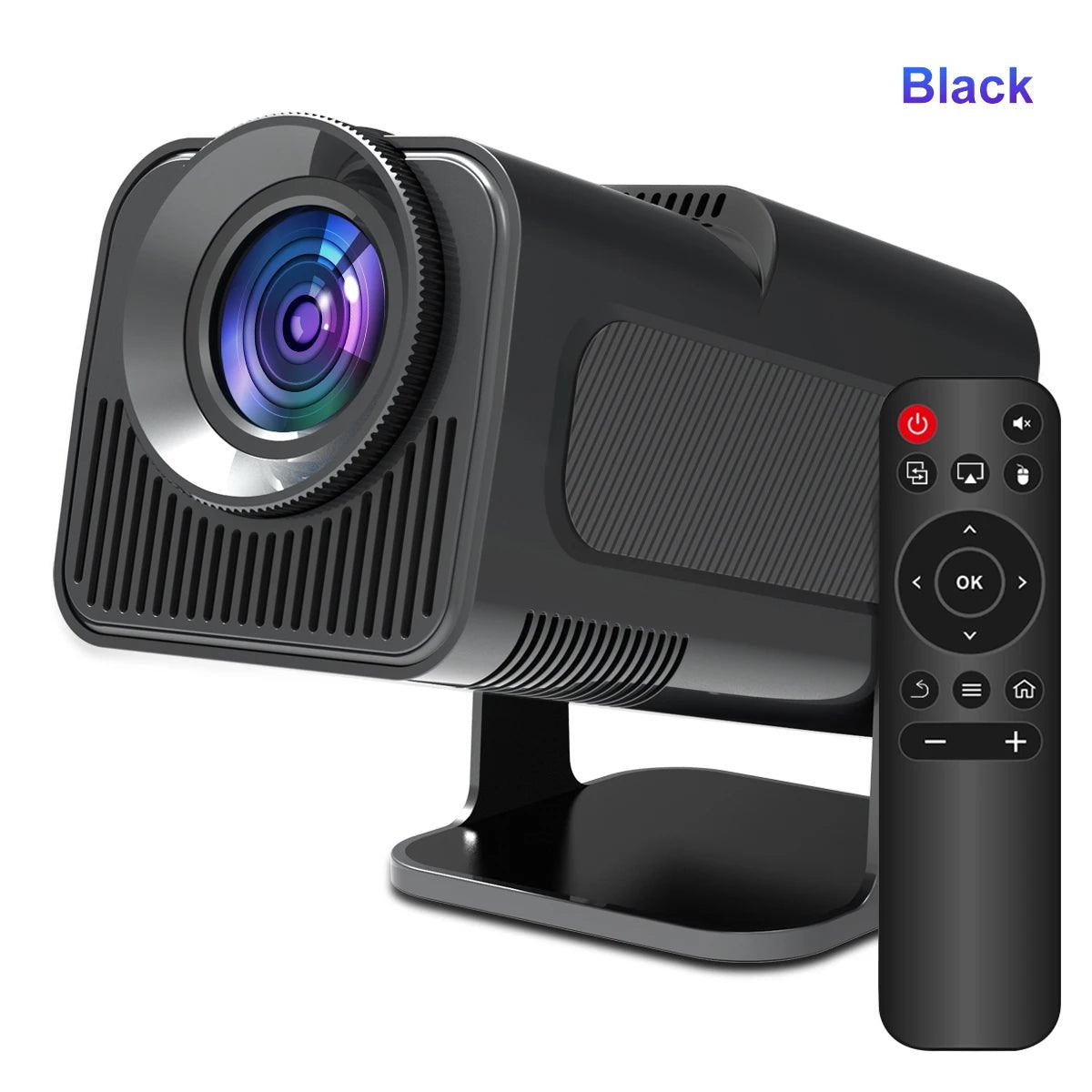 4K Android 11 Projector Native 1080P 390ANSI HY320 Dual Wifi6 BT5.0 1920*1080P Cinema Portable Projetor Upgrated HY300 - soblessed95.store