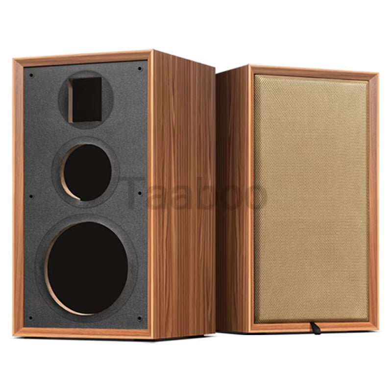 8 Inch Three - Way Labyrinth Speaker Empty Box Bookshelf Speaker Home Speaker DIY Hifi Audio Wooden Handmade Box Passive Speaker - soblessed95.store