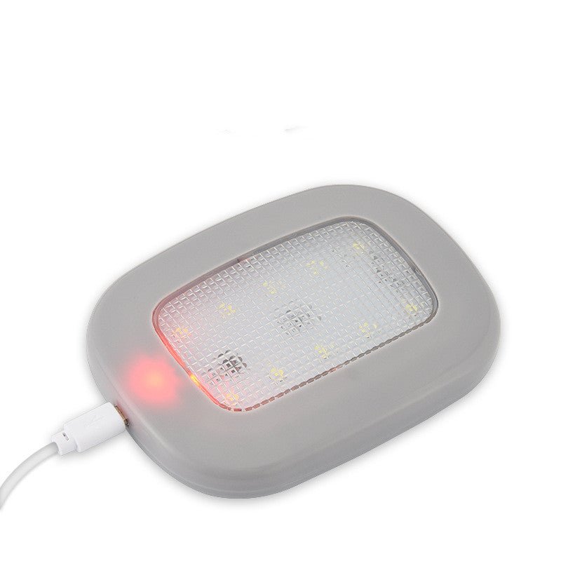 Car Reading Lamp Led Interior Lamp Lighting Lamp Trunk Lamp Car Ceiling Indoor Rear Interior Lighting Lamp - soblessed95.store