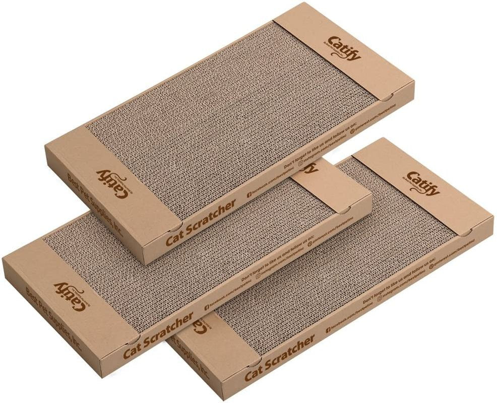 Catify Cat Scratcher Pad - Wide (3 Pack) - soblessed95.store