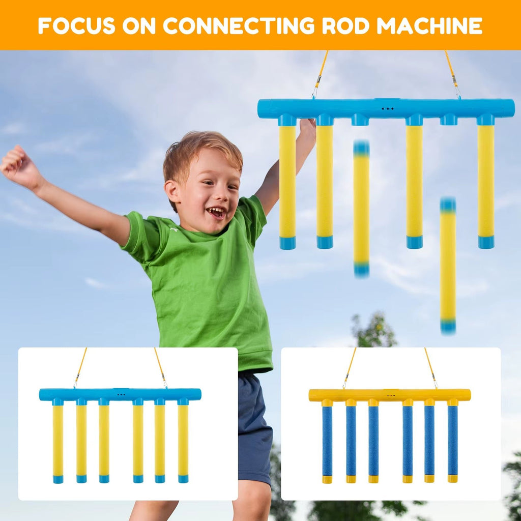 Challenge Falling Sticks Game Kids Stick Catching Toy Training Reaction Hand Eye Educational Parent - Child Interactive Toy Sports - soblessed95.store