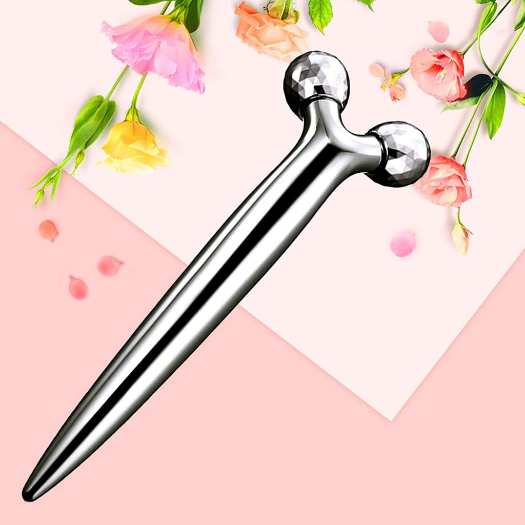 Face Roller Facial Roller Face Massager for Face Lift - Facial & Body Beauty Roller Skin Care Tool for Face, Eyes, Neck, Body - soblessed95.store