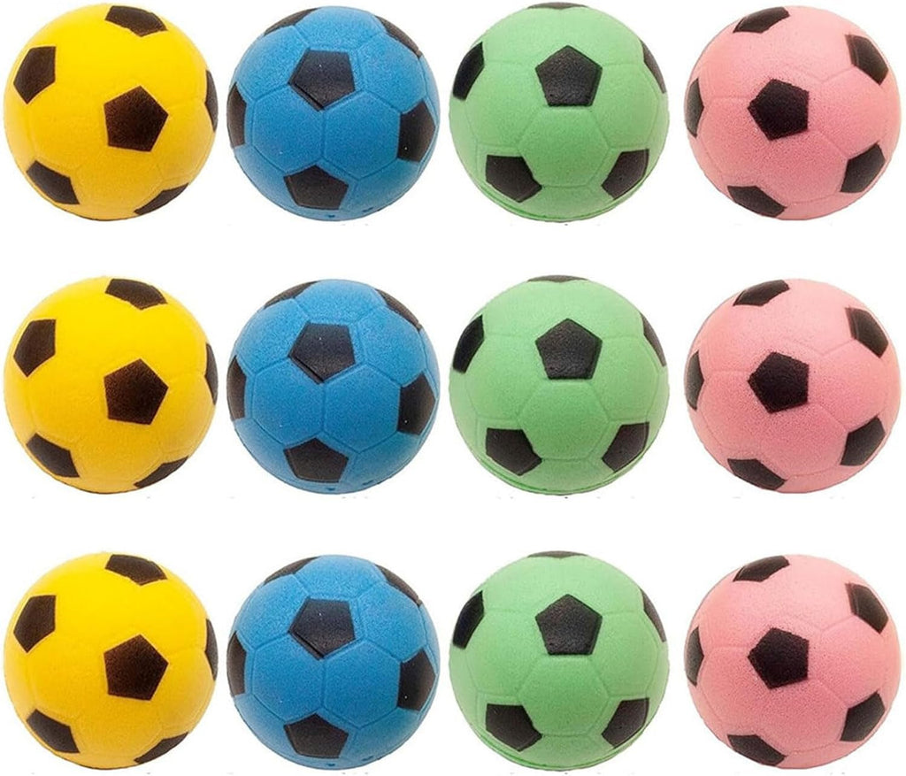 Foam Soccer Balls Cat Toys - Pack of 12 - soblessed95.store