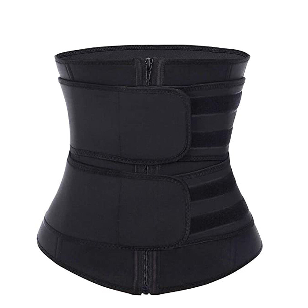 Free Size Waist Trainer Shaper Belt Slimming Tummy Wrap Belt Resistance Bands US - soblessed95.store