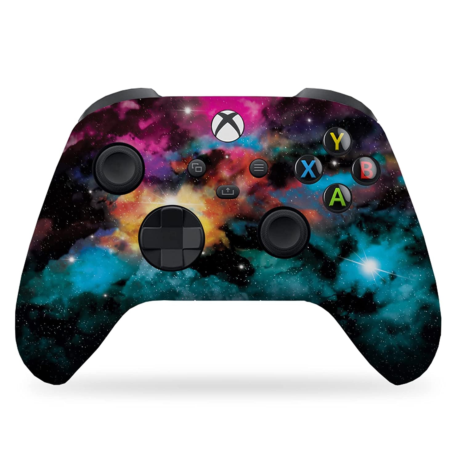 Galaxy Custom X - Box Controller Wireless Compatible with X - Box One/X - Box Series X/S by | Proudly Customized in USA with Permanent HYDRO - DIP Printing(Not JUST a SKIN) (MODDED) - soblessed95.store