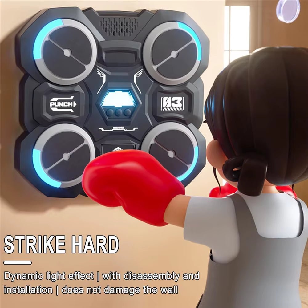 Music Boxing Machine Bluetooth - Compatible Music Boxing Machine Children'S Music Boxing Machine Smart Boxing Machine Wall Mounted - soblessed95.store