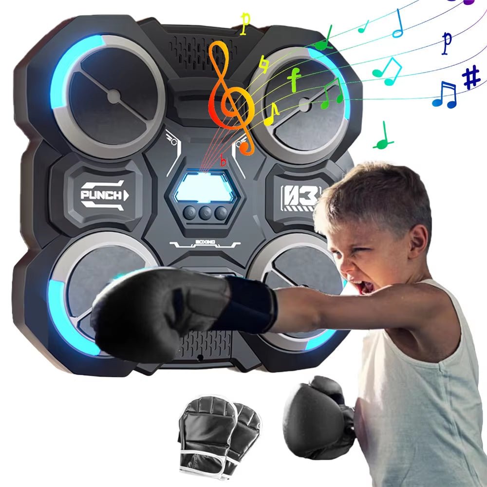 Music Boxing Machine Bluetooth - Compatible Music Boxing Machine Children'S Music Boxing Machine Smart Boxing Machine Wall Mounted - soblessed95.store