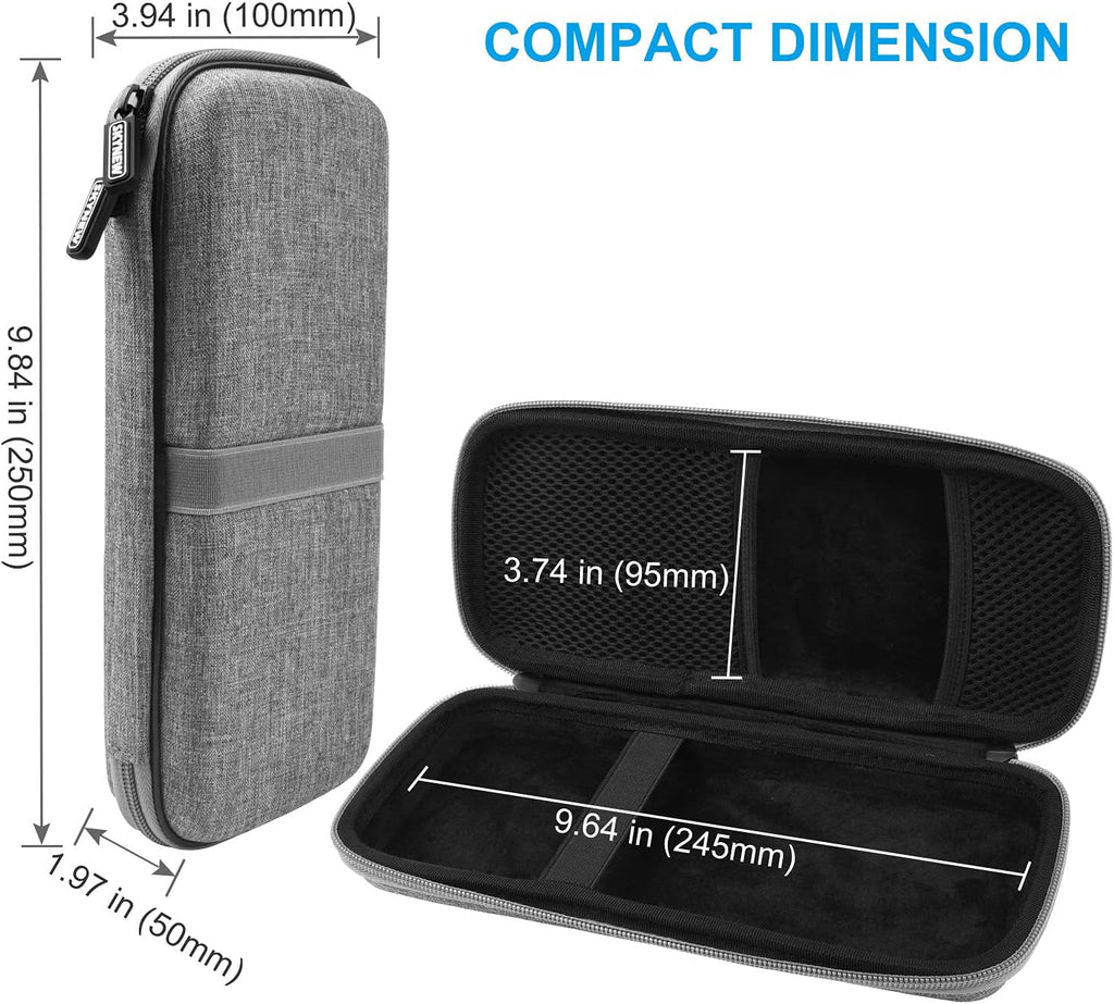 Powerbank Hard Travel Case Compatible RAV Power 26800/20100/20000Mah, Anker Power Core 26800Mah/ Powercore +26800Mah, ROMOSS 30000Mah, Miady Charger, Ekrist, Lab599 Tx500 Radio(Light Grey) - soblessed95.store