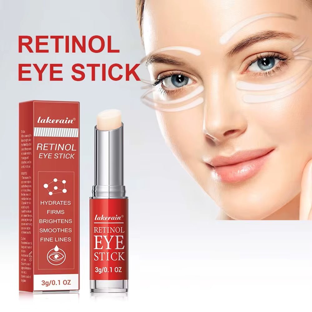 Retinol Eye Cream Lightening Dark Circles Firming Skin Instant Eye Repair Serum Stick for Women Women Eyes Care - soblessed95.store