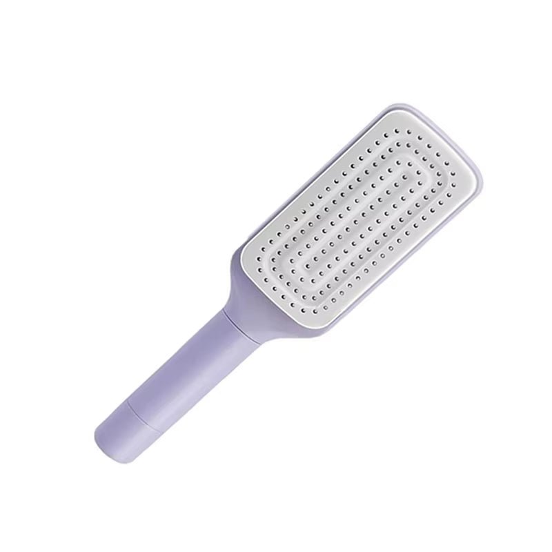 Self Cleaning Hair Comb Massage Air Cushion Comb Rotatable Anti - Static Hair Smoothing Brush Anti - Static Self Cleaning Hair Combs - soblessed95.store