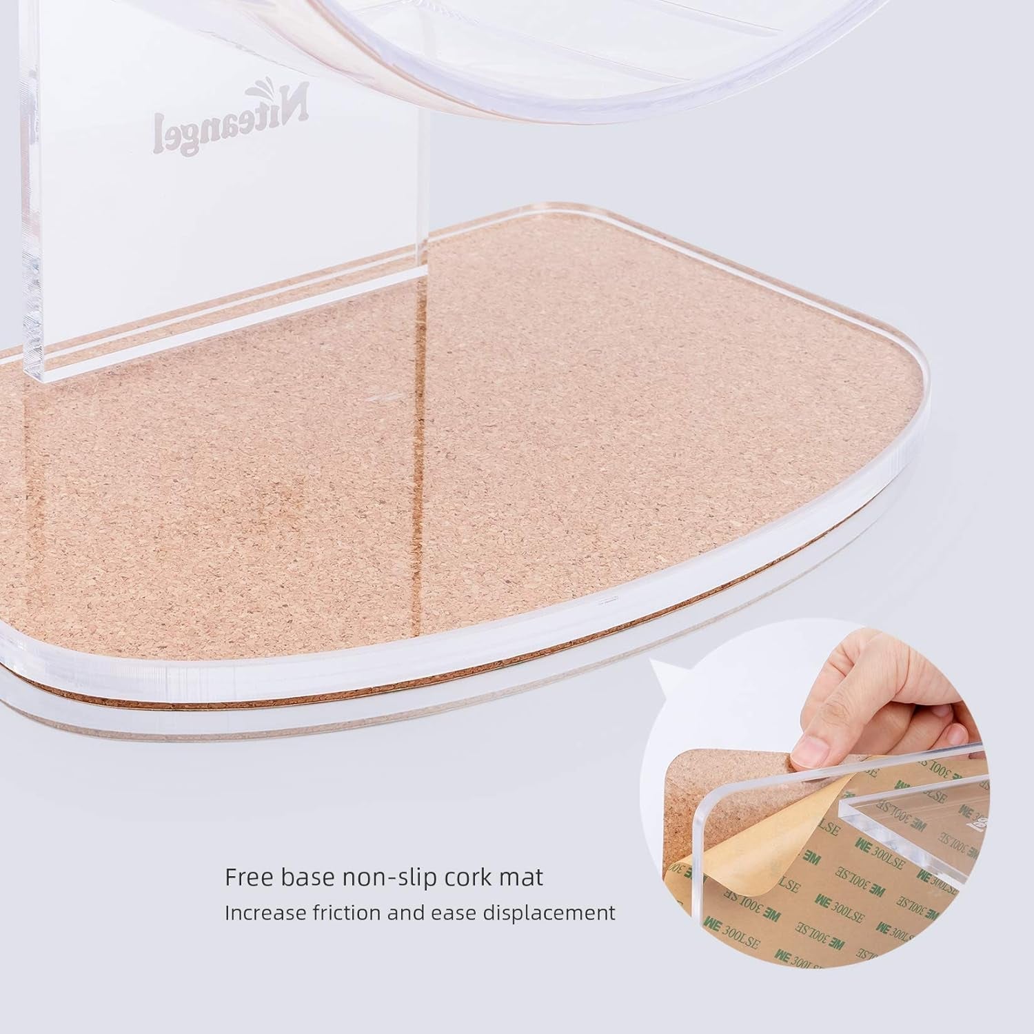 Super - Silent Hamster Exercise Wheels: - Quiet Spinner Hamster Running Wheels with Adjustable Stand for Hamsters Gerbils Mice or Other Small Animals (S, Mint Green) - soblessed95.store