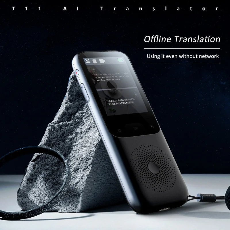 T11 Portable Audio Translator 138 Language Smart Translator Offline in Real Time Smart Voice AI Voice Photo Translator - soblessed95.store