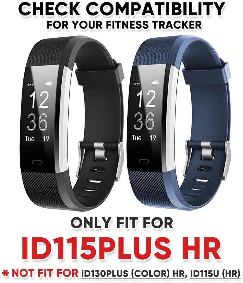 Veryfitpro Id115Plus HR Replacement Bands for Veryfit Pro Id115Plus HR Fitness Tracker Smart Watch - soblessed95.store