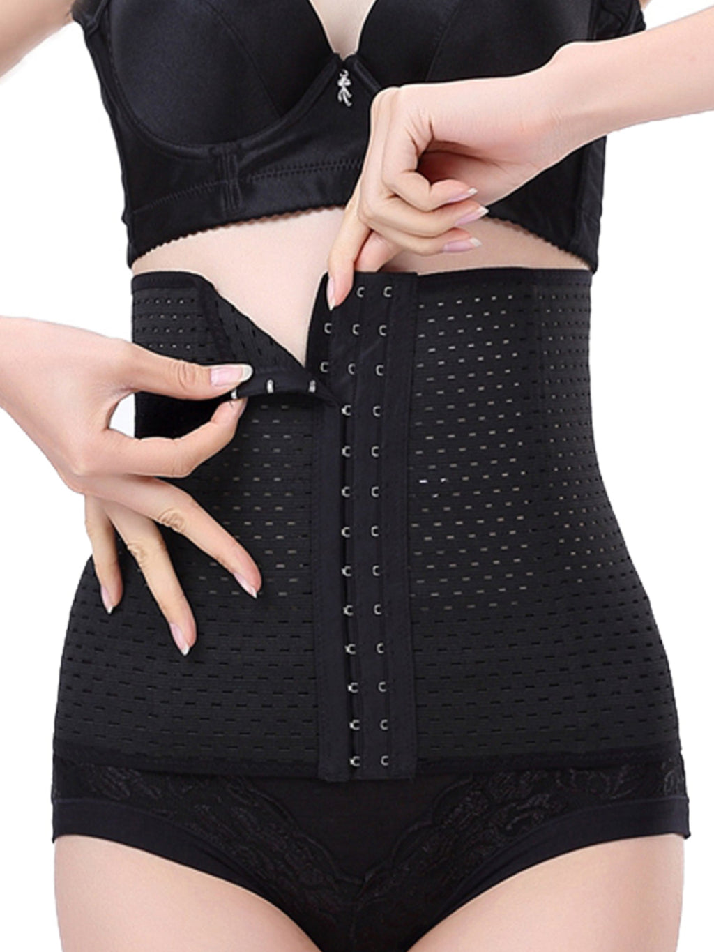 Women Ultra Firm Control Shapewear Waist Trainer Body Shaper Fat Burner Fitness Workout Weight Loss Cincher Corset plus Size - soblessed95.store