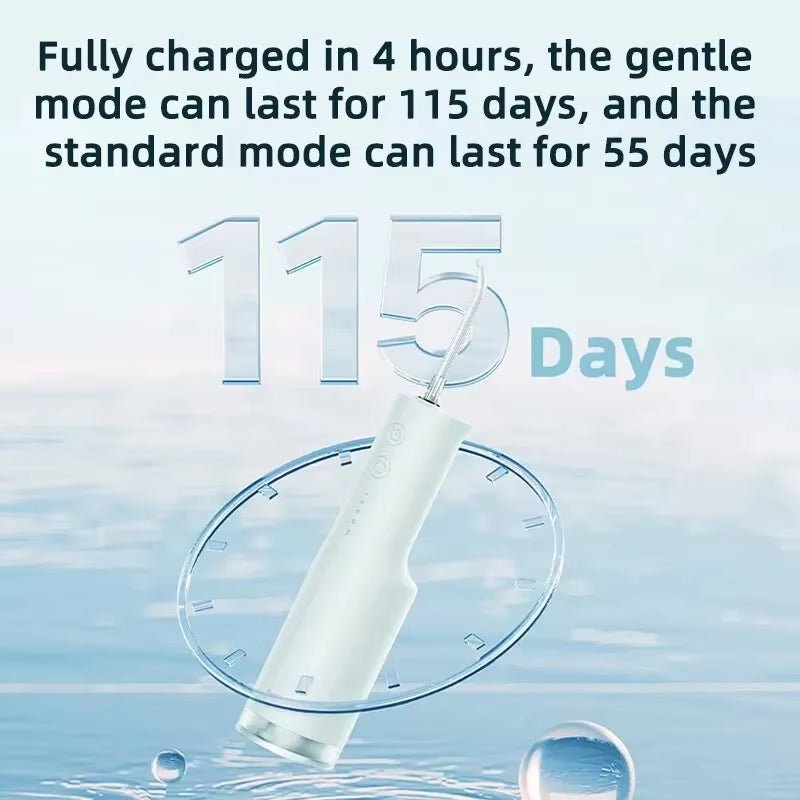 Xiaomi Electric Oral Irrigator F300 Dental Water Jet Portable Powerful Pick Flosser Teeth Whitening Cleaner Mouth Cleanner - soblessed95.store