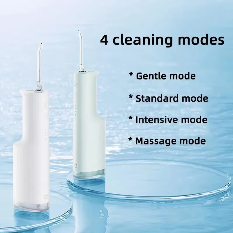 Xiaomi Electric Oral Irrigator F300 Dental Water Jet Portable Powerful Pick Flosser Teeth Whitening Cleaner Mouth Cleanner - soblessed95.store