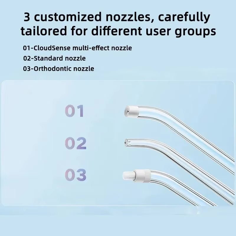 Xiaomi Electric Oral Irrigator F300 Dental Water Jet Portable Powerful Pick Flosser Teeth Whitening Cleaner Mouth Cleanner - soblessed95.store